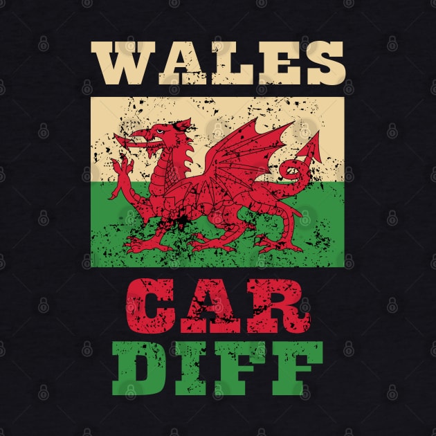 Flag of Wales by KewaleeTee